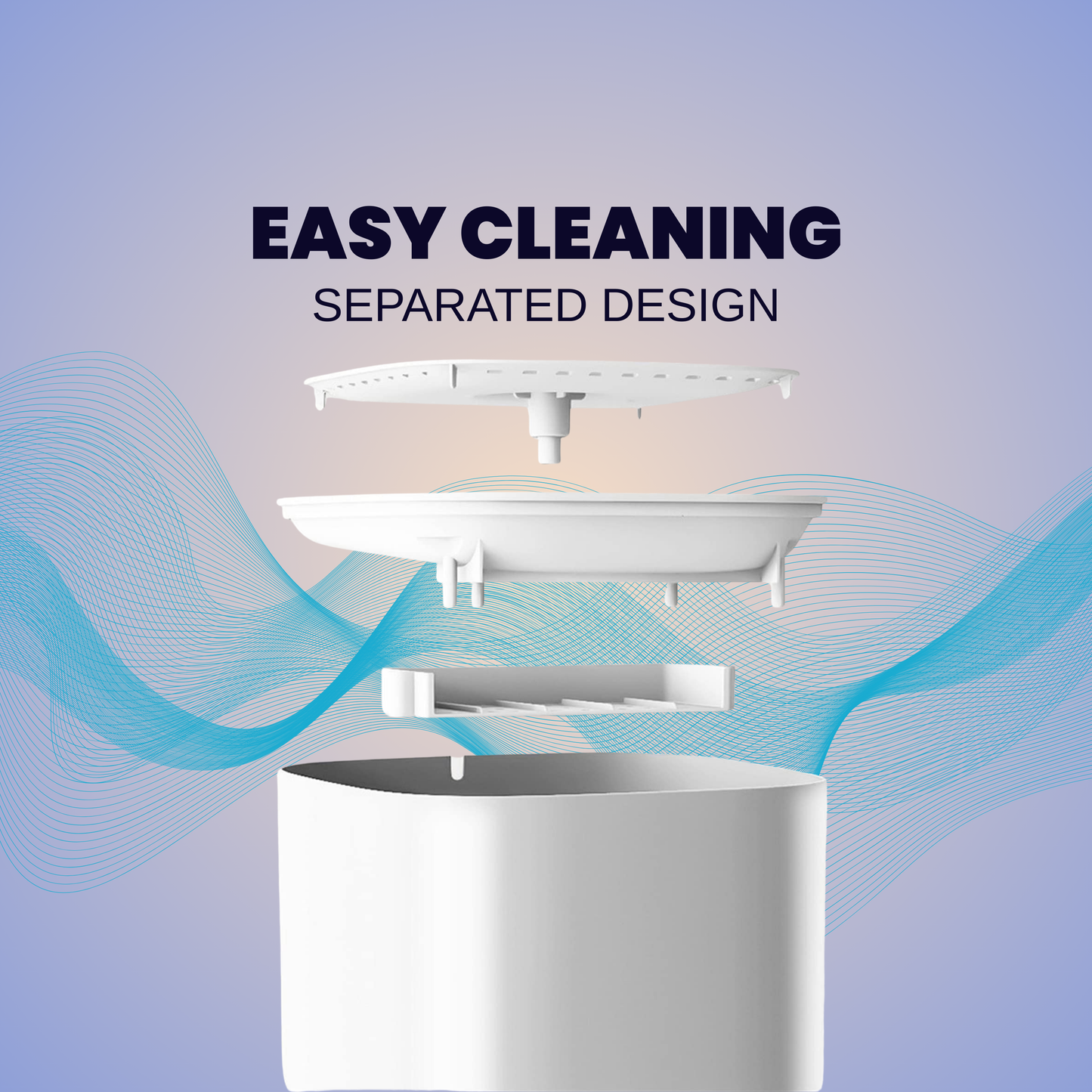 ZEST Silent Water Fountain: 3L USB Recirculating Filter | No-Mess Hydration Upgrade