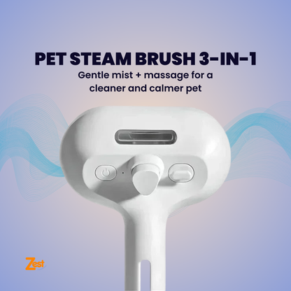 PurrMist™ Pro | Furiously Fabulous Fur Steamer: The 3-in-1 Groominator for Furry Friends!