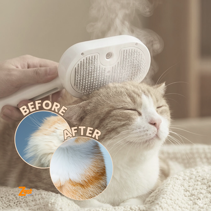 PurrMist™ Pro | Furiously Fabulous Fur Steamer: The 3-in-1 Groominator for Furry Friends!