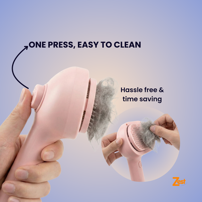 PurrMist™ Pro | Furiously Fabulous Fur Steamer: The 3-in-1 Groominator for Furry Friends!